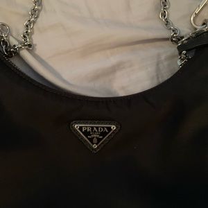 Prada re edition in black nylon